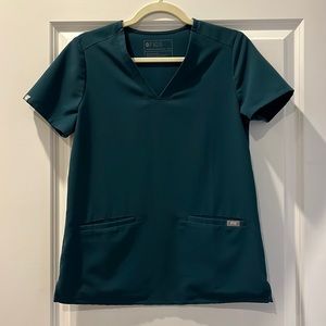 Fig’s Caribbean Blue Top XS